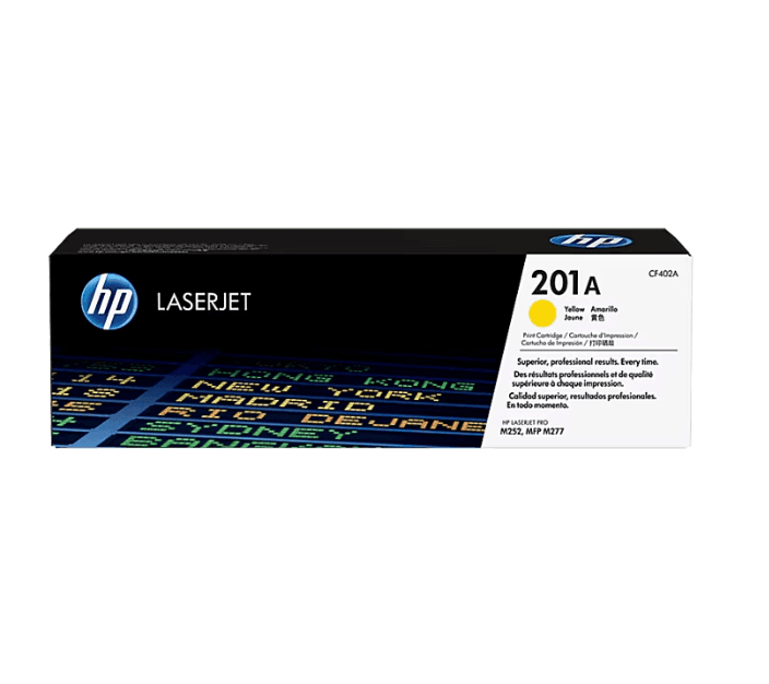 CF402A HP 201A Yellow LaserJet Toner Cartridge (7960)
