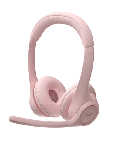 Auricular Wir c/Microfono Logitech Zone 300 Rose  981-001411
