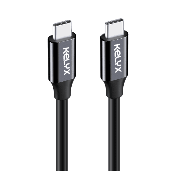 Cable Kelyx USB Type C a Type C 240W / 20Gbp - 4K ULTRA HD 1mt (7053)