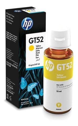 Botella de Tinta HP GT52 (M0H56AL) 70ml Amarillo
