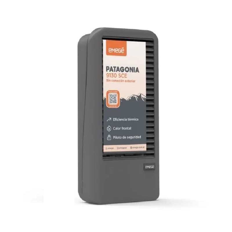 CALEFACTOR EMEGÉ PATAGONIA 9130 SCE - 3000 KCAL (CE9130SCE)