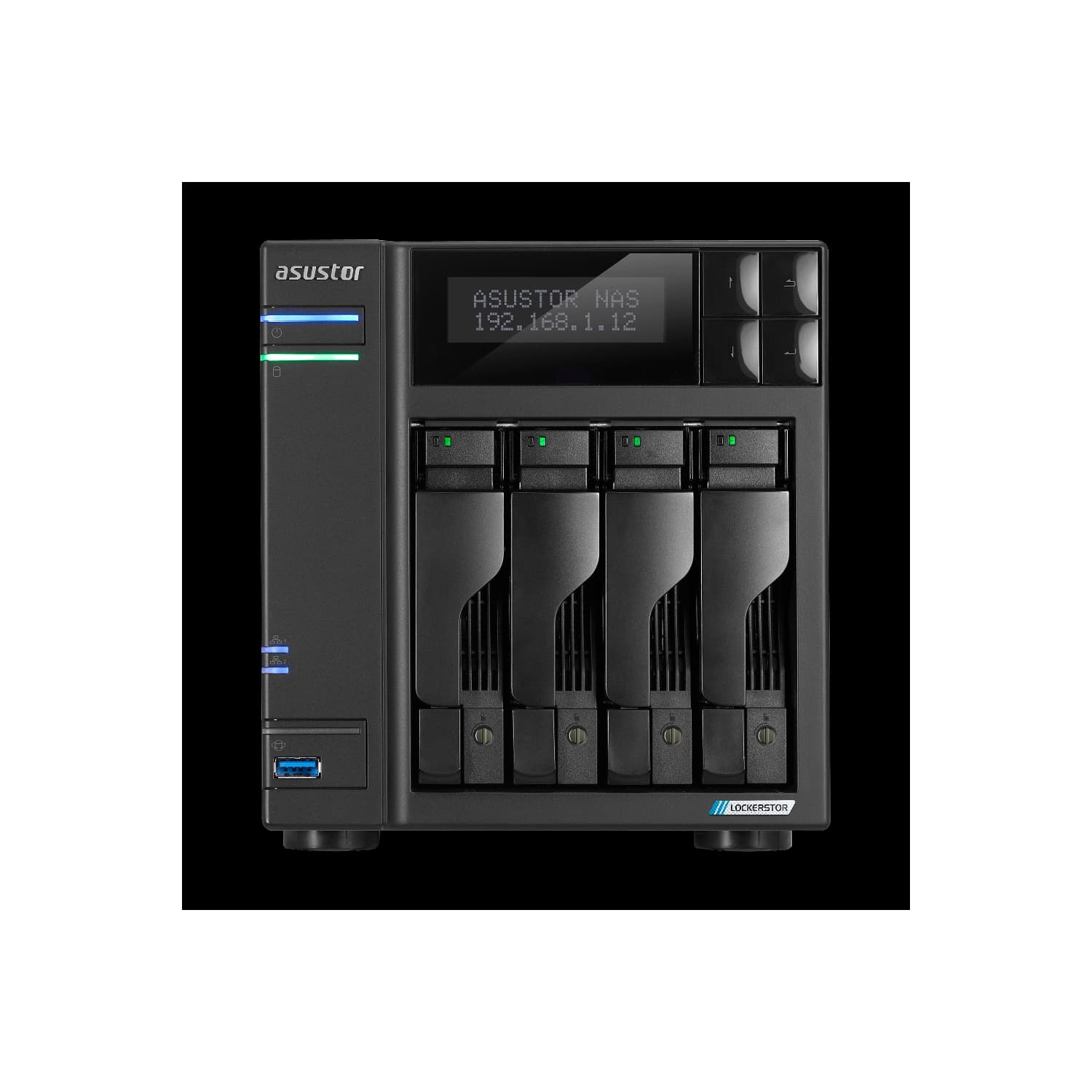 Asustor NAS Tower Lockerstor 4 Gen 2 AS6704T 4X3.5/2.5