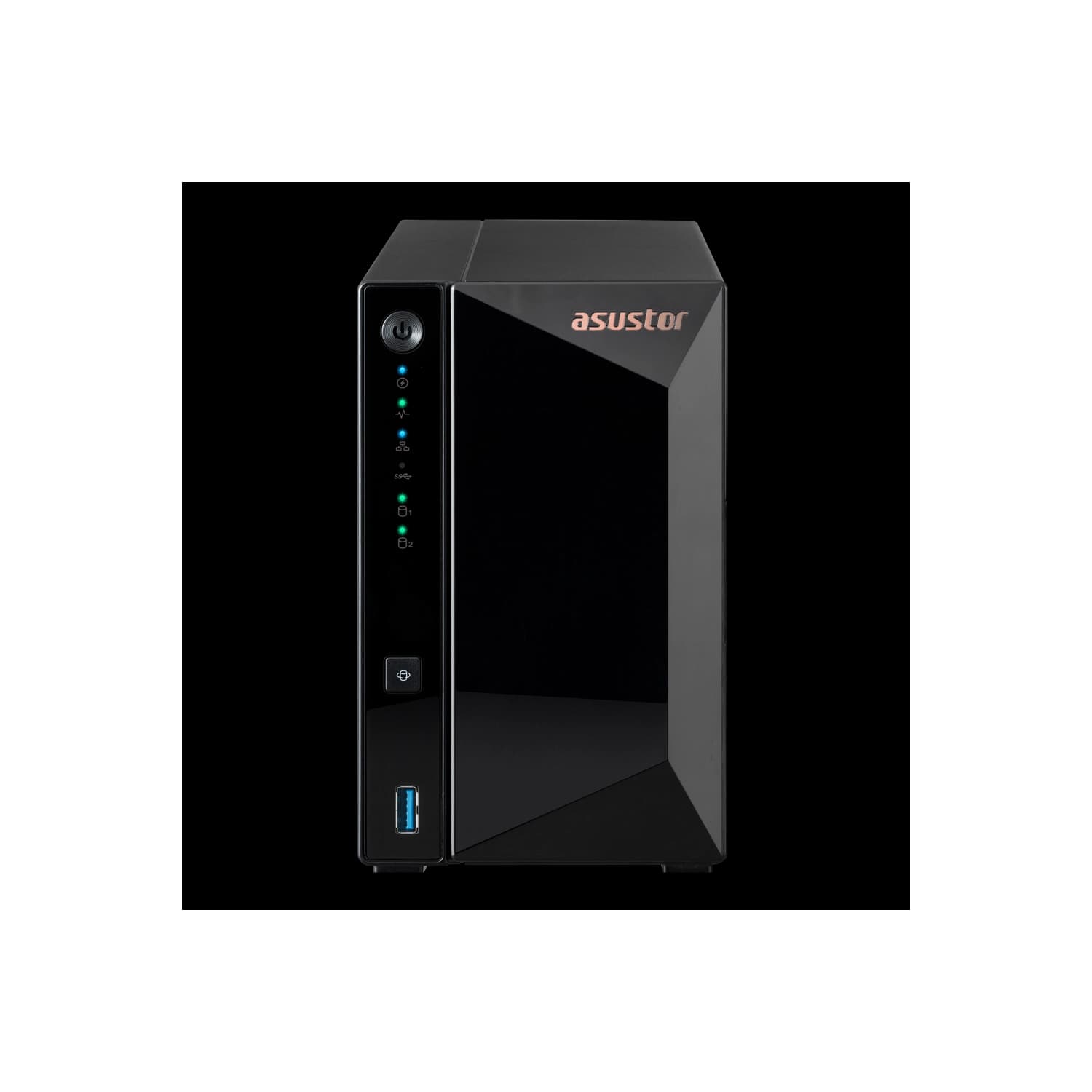 Asustor NAS Tower Drivestor 2 Pro Gen2 AS3302T v2 2X3.5/2.5