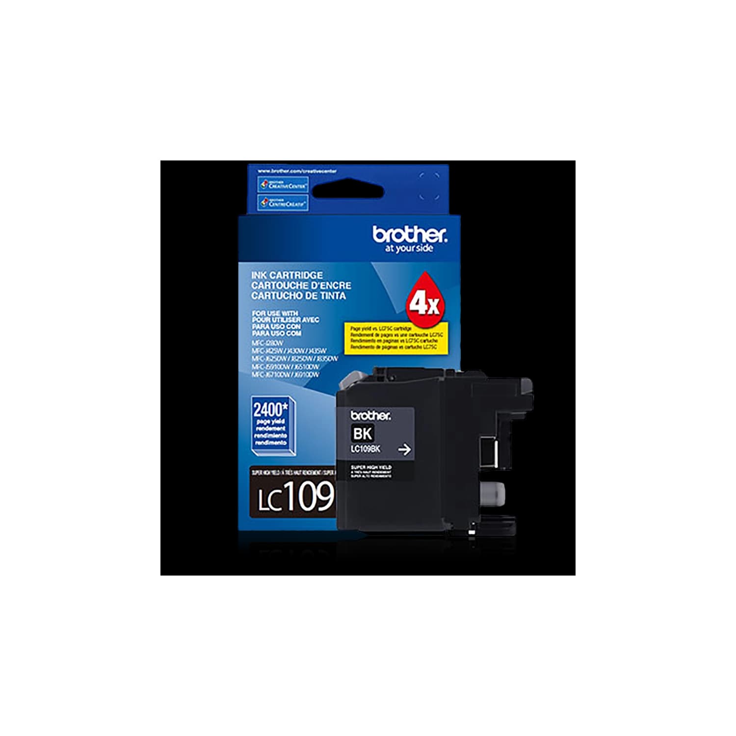 Cartucho de tinta LC-109BK Negra
