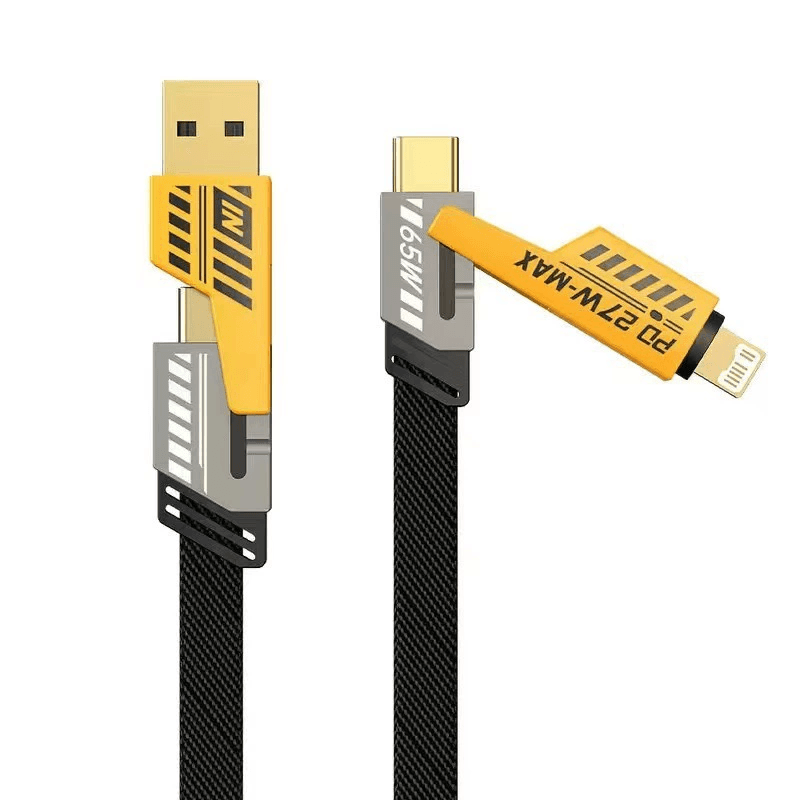 Cable Kelyx USB 4 en 1 - Type C / USB 3.0 / Lightning 1.5mts (7060)
