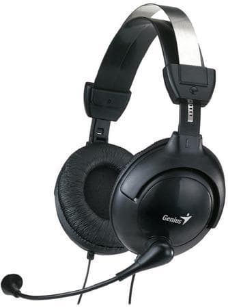 Auricular Genius Mod. HS-M505X C/Microfono Negro