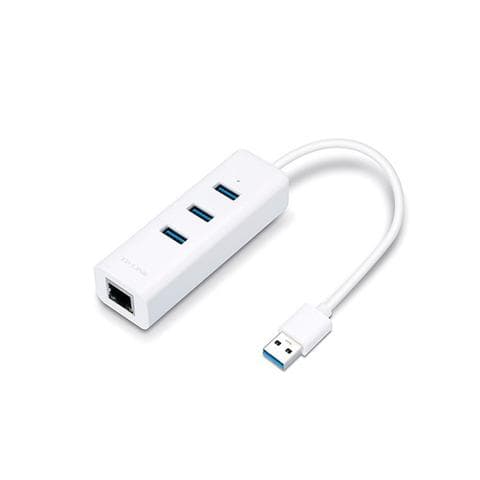 Adaptador de Red USB 3.0 Ethernet Gigabit UE330 + Minihub