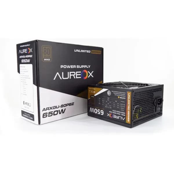 Fuente Aureox 650w 80 Plus Bronze