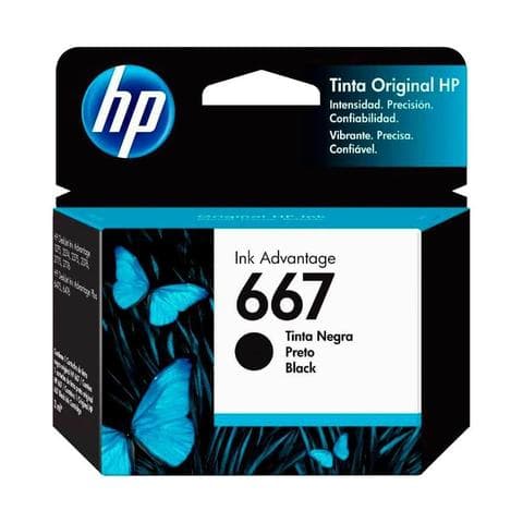 Cartucho Hp 667 Negro (3YM79AL) 2375 / 2775