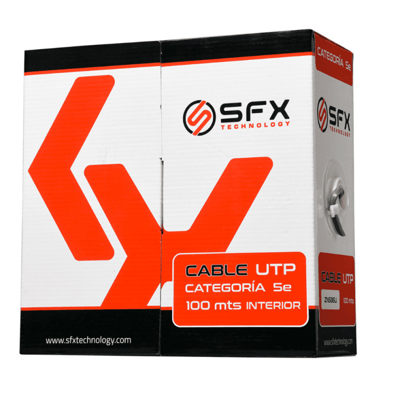 CABLE UTP SFX CAT5e 100M INTERIOR