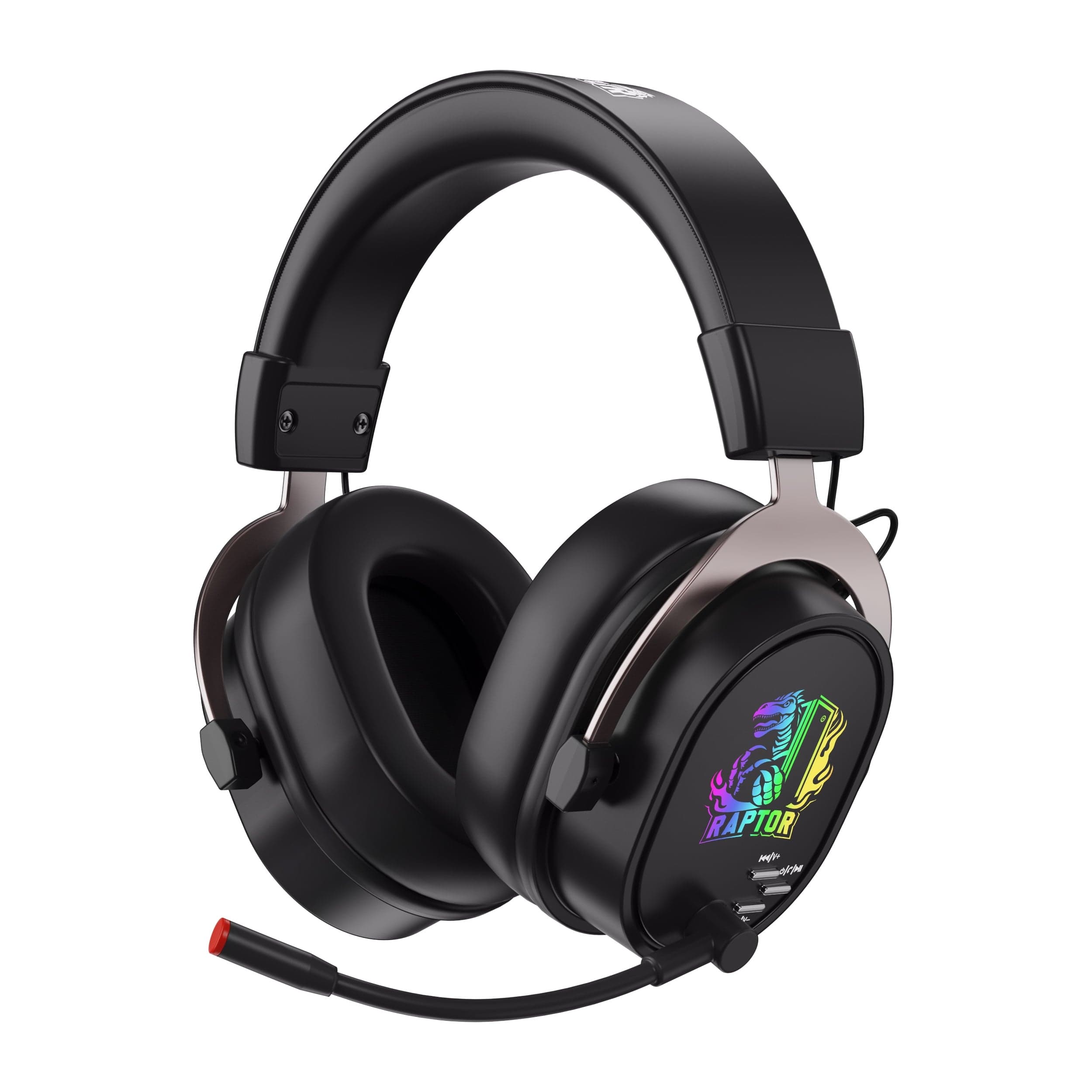 Auricular Gamer Raptor Inferno PRO X 7.1 Wireless c/Dongle Negro (7176)