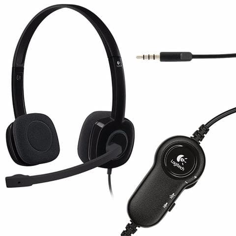 Auricular Logitech (H151) c/Microfono 3.5mm