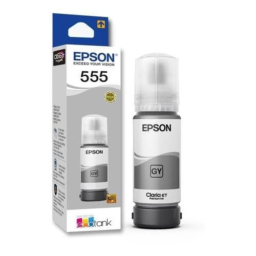 Botella de Tinta Epson T555520-AL Gris Para L8160/8180