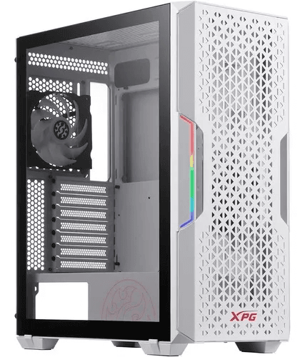 Gabinete Adata XPG Starker Air White 2 Fan ARGB