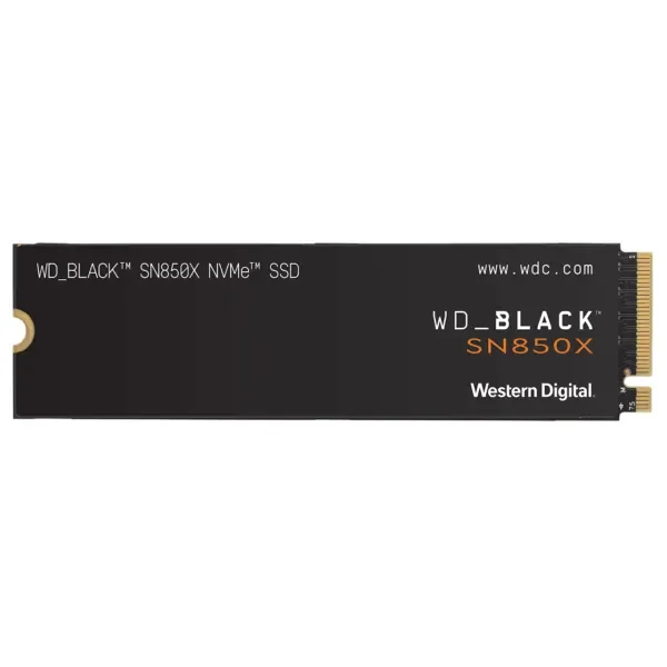 Disco SSD NVMe 1TB WD Black SN850X PCIe Gen4 Sin Disipador
