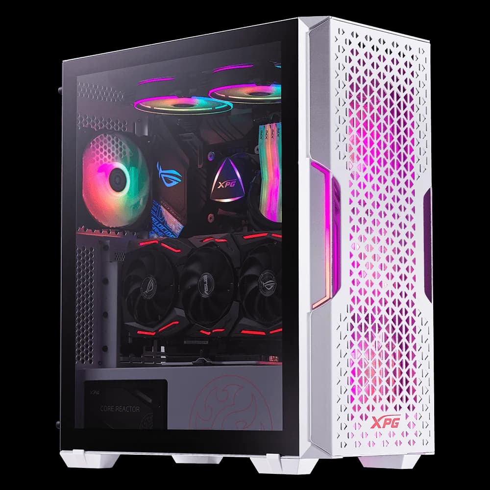 Gabinete Adata XPG Starker Air BTF White 4 Fan ARGB